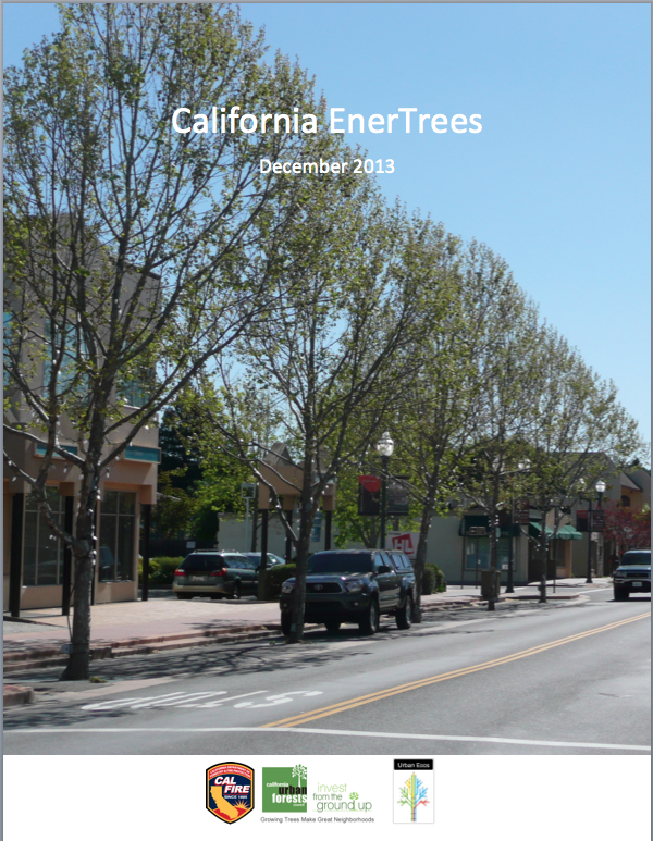 cover image from CA EnerTrees Final Report